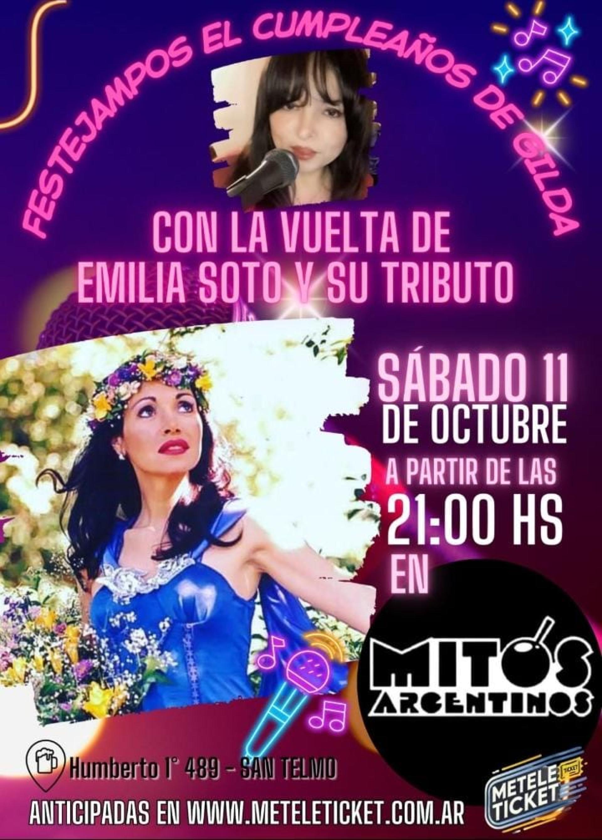 TRIBUTO GILDA - EMILIA SOTO