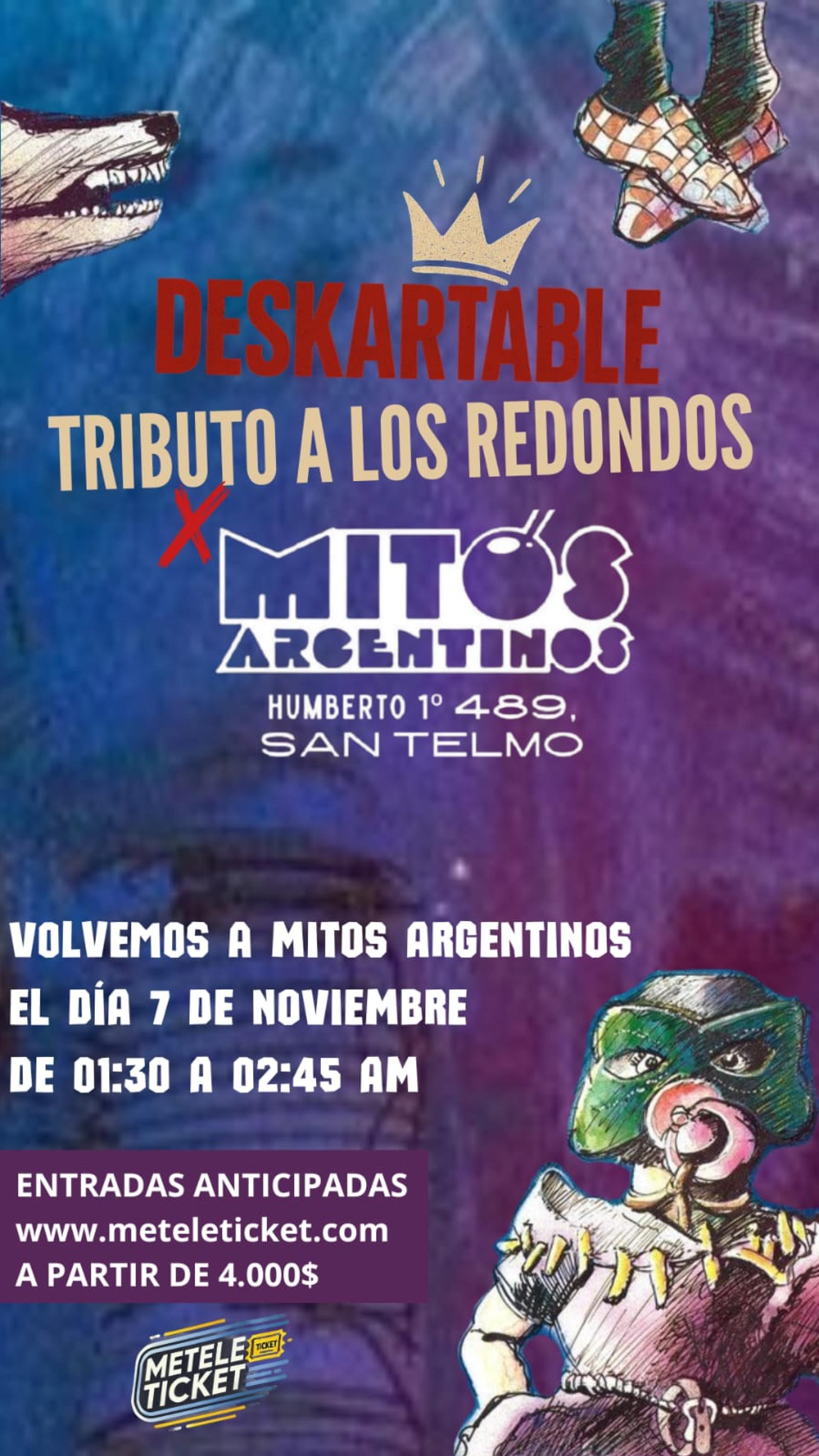 DESKARTABLE - TRIBUTO A LOS REDONDOS