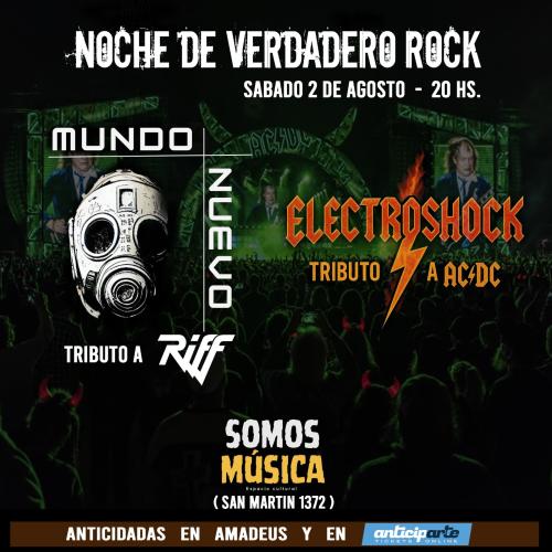 Noche de verdadero rock