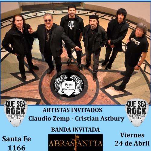 Pablo el enterrador en concierto 