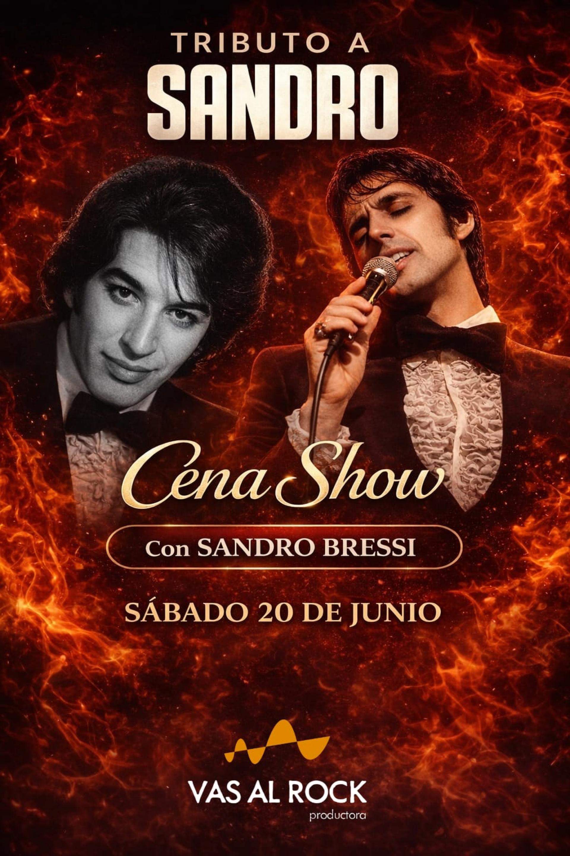 CENA SHOW TRIBUTO A SANDRO