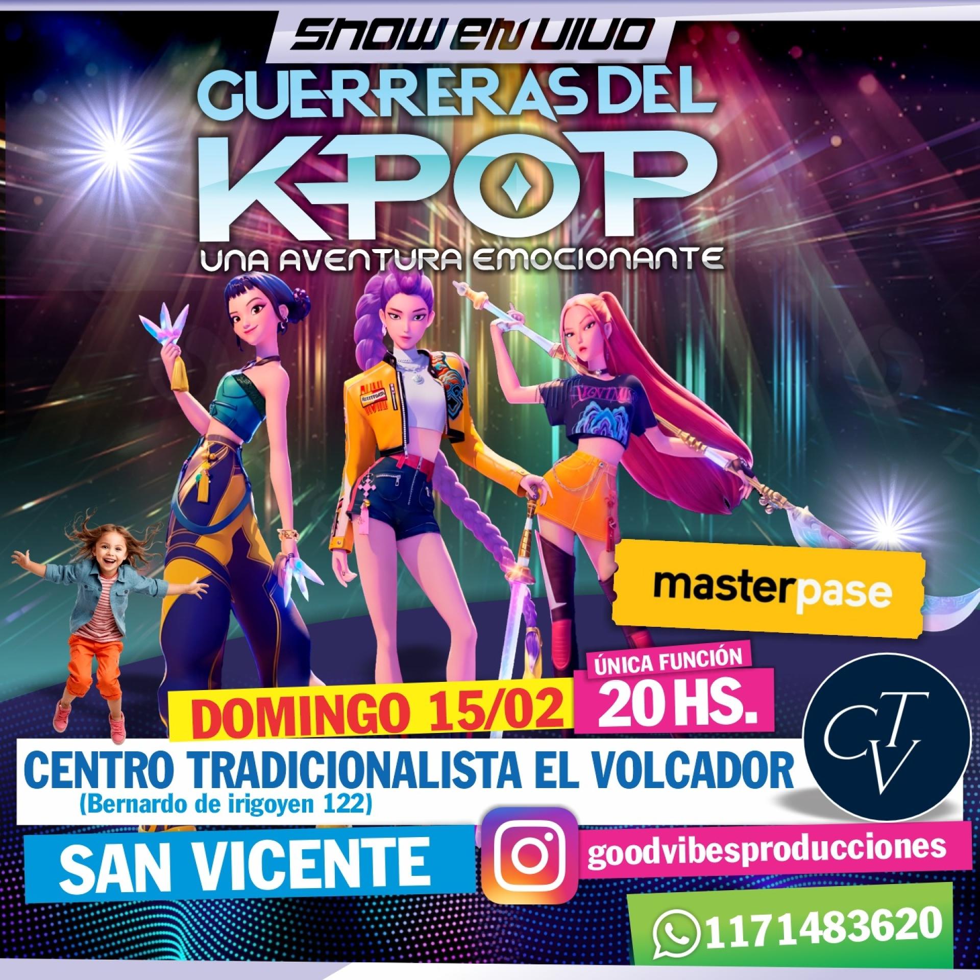 GUERRERAS K-POP: Una aventura emocionante - Master Pase S.R.L.