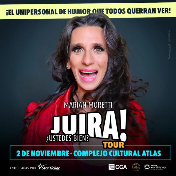 Marian Moretti- JUIRA tour 