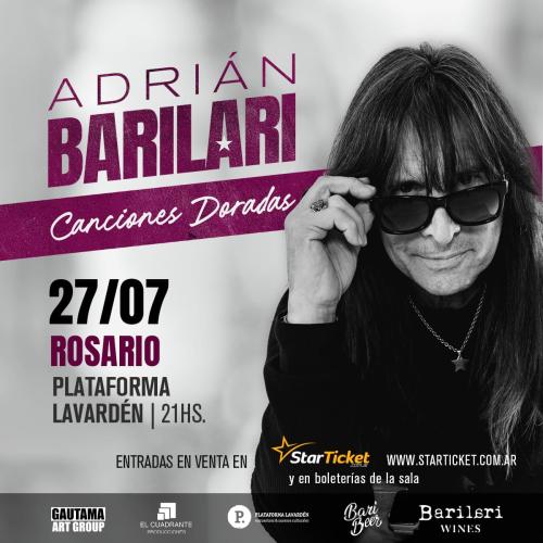 ADRIAN BARILARI-  ROSARIO- CANCIONES DORADAS 2- GIRA 2024 R