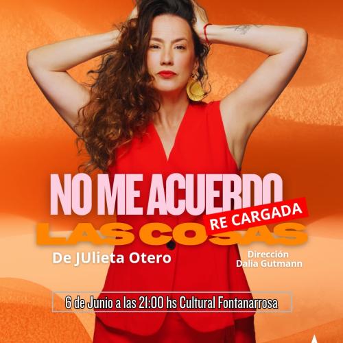 NO ME ACUERDO LAS COSAS de Julieta Otero
