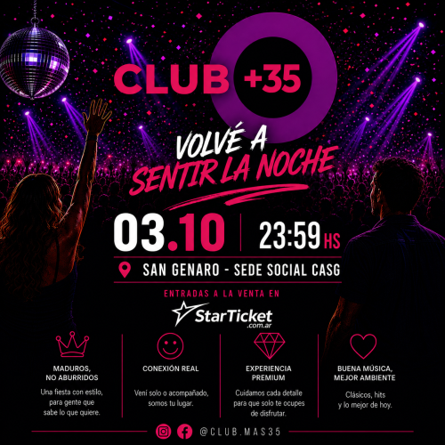 CLUB +35 - San Genaro 