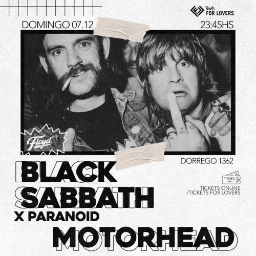 Black Sabbath y Motorhead, noche de tributos en Floyd 