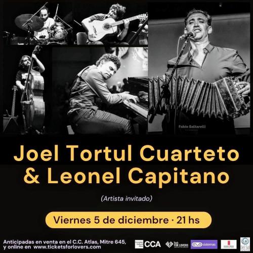 Joel Tortul Cuarteto junto a Leonel Capitano