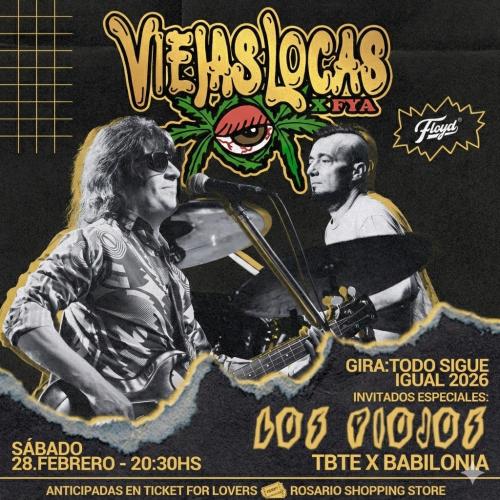 Viejas Locas en Floyd - Gira Todo sigue igual 2026