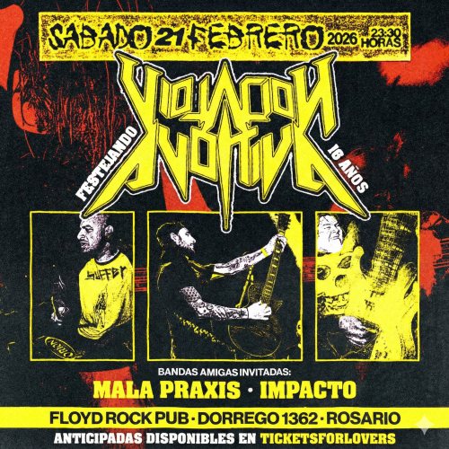 Violación Auditiva festeja 16 años