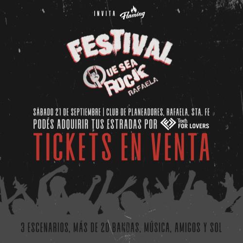 Festival QueSeaRock Rafaela 
