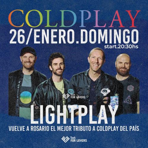 Coldplay x Lightplay desde San Luis 