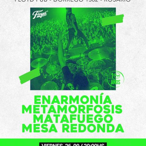 Enarmonia + amigos en Floyd