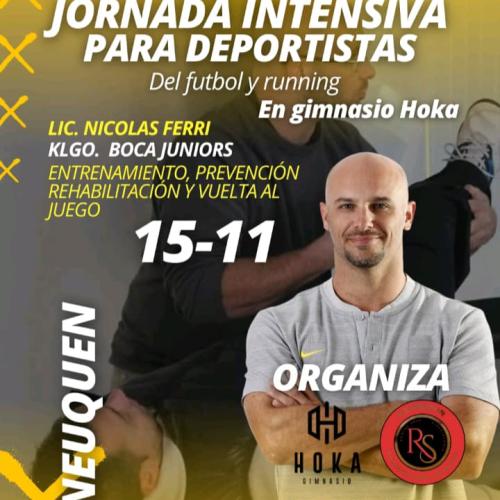  Jornada intensiva para deportistas. Futbol y running