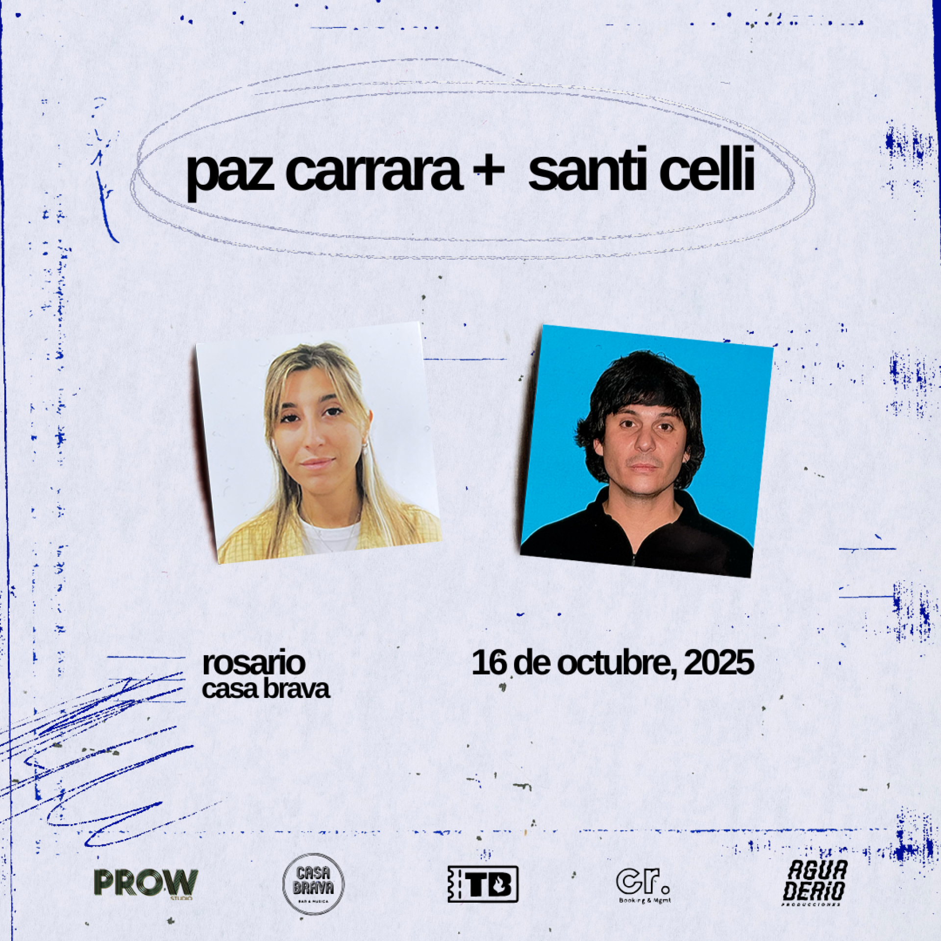 PAZ CARRARA Y SANTI CELLI JUNTOS EN VIVO EN ROSARIO