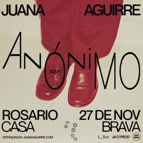 Juana Aguirre presenta Anónimo