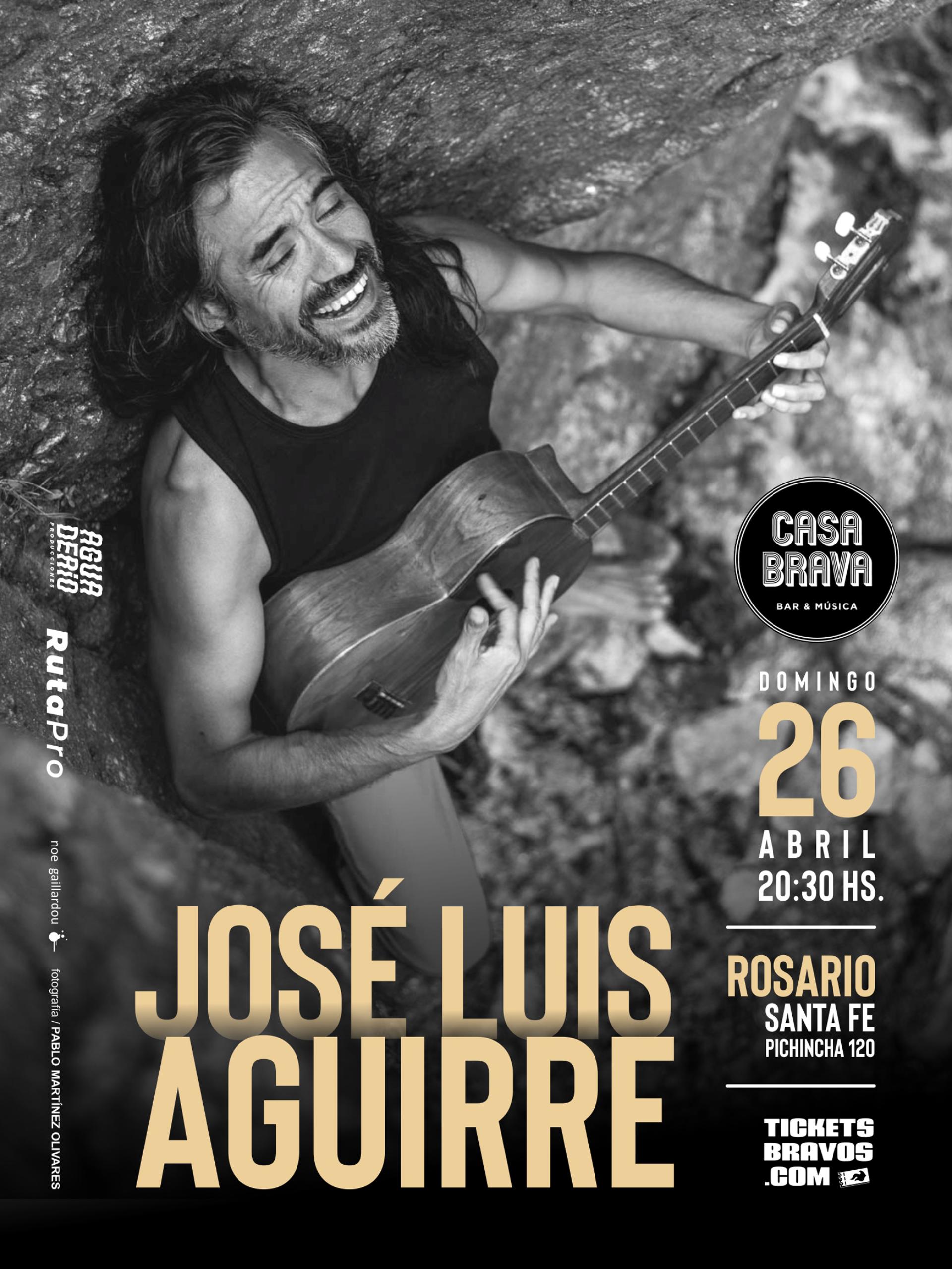 José Luis Aguirre en Rosario