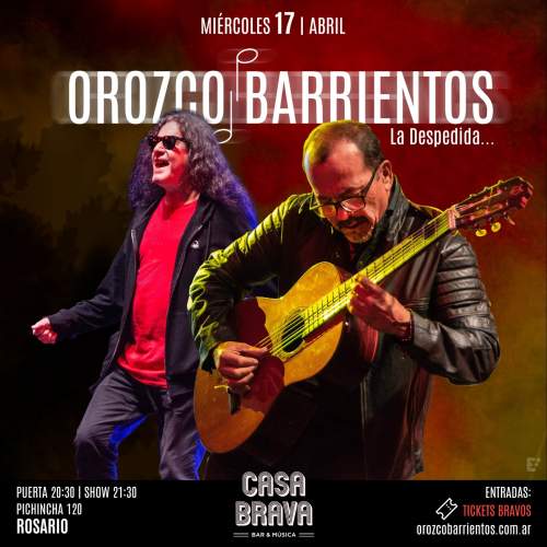 Orozco Barrientos - La Despedida...