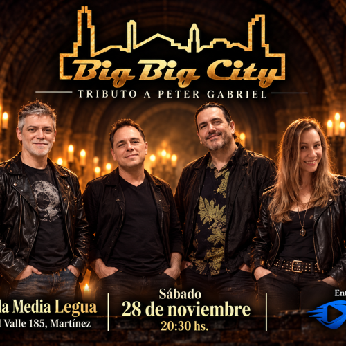 BIG BIG CITY- Tributo a peter gabriel