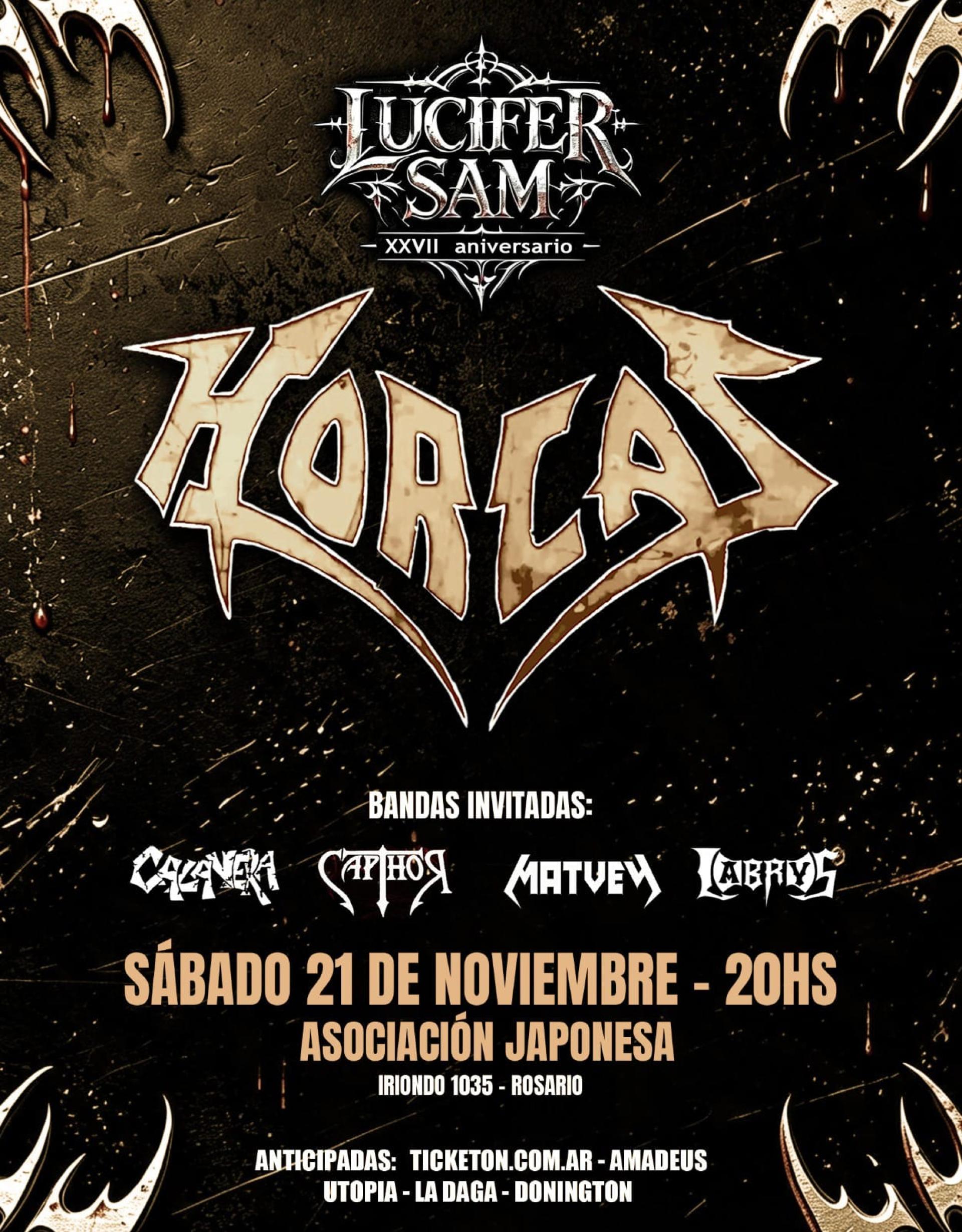 Lucifer Sam XXVII Aniversario!