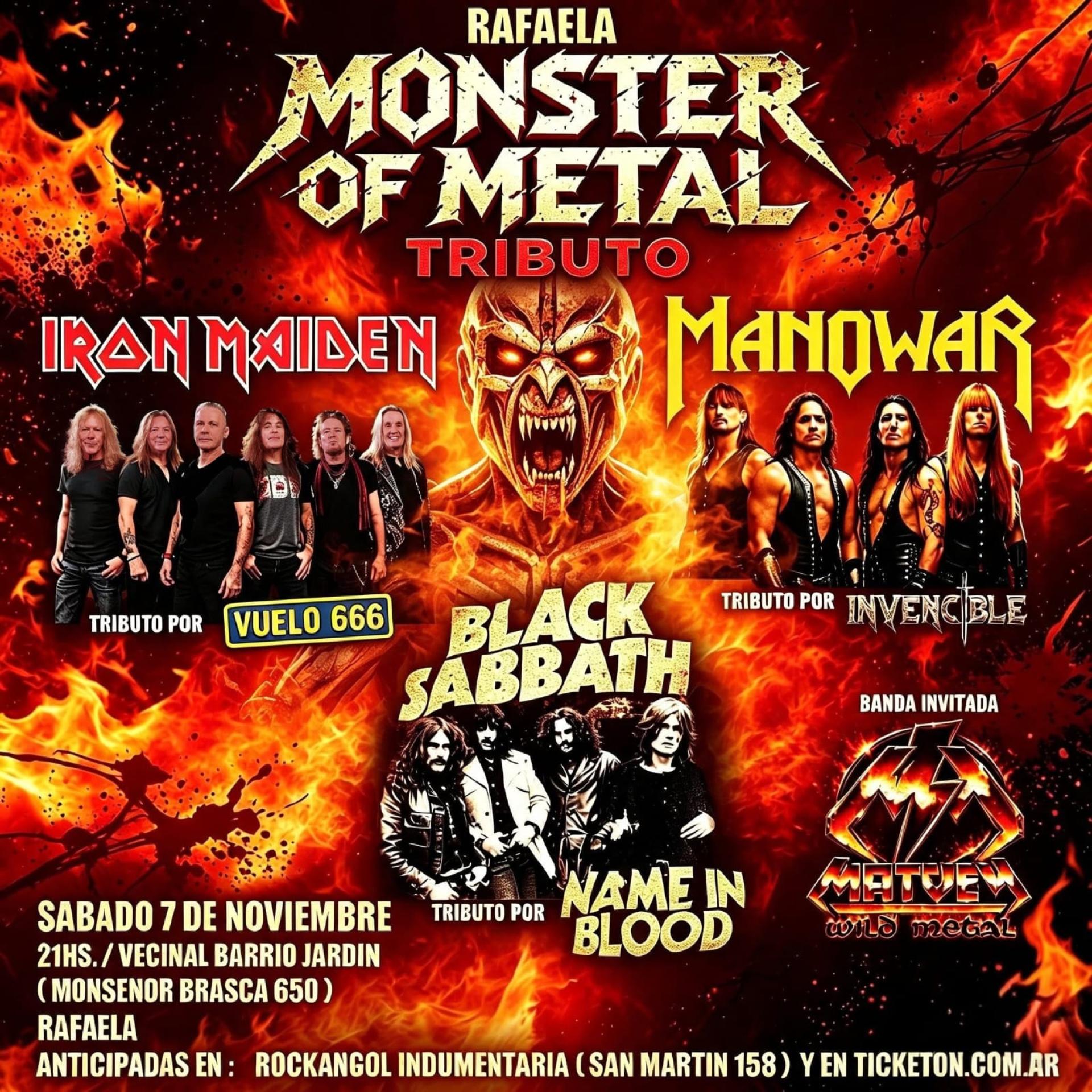 Monster of Metal tributo 