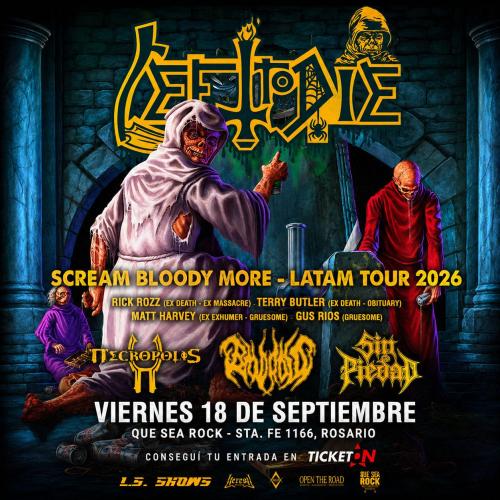 LEFT TO DIE – GIRA ARGENTINA 2026