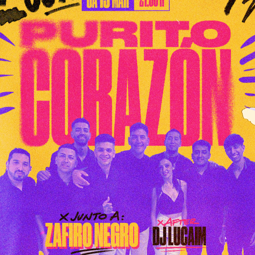PURITO CORAZÓN + ZAFIRO NEGRO