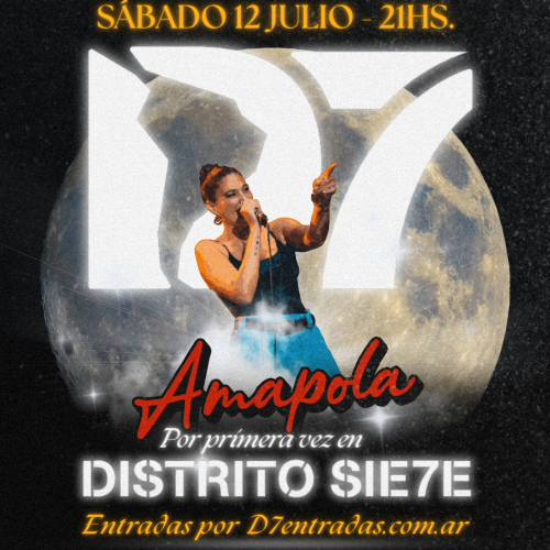 AMAPOLA POR PRIMERA VEZ EN D7