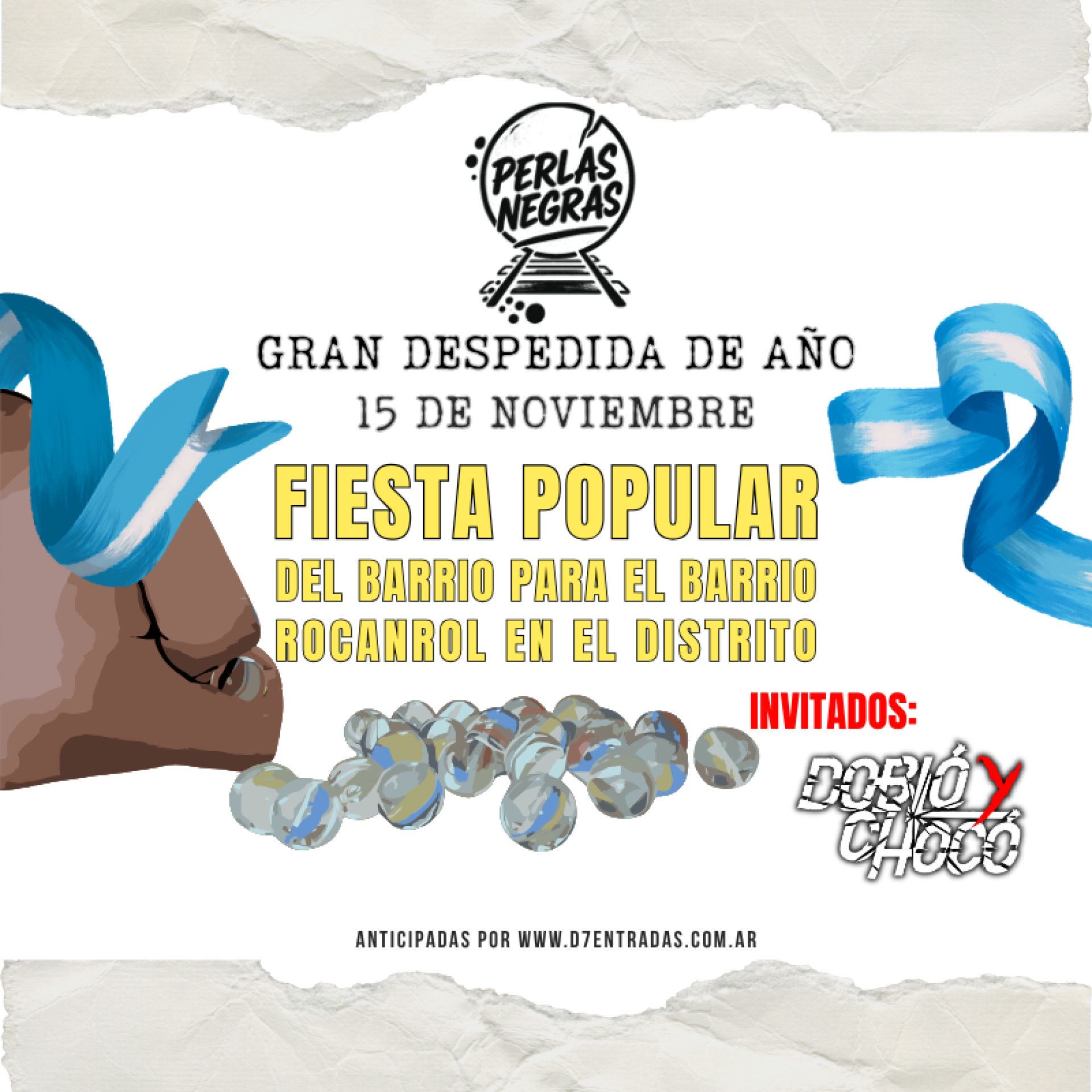 PERLAS NEGRAS DESPIDE EL AÑO EN D7