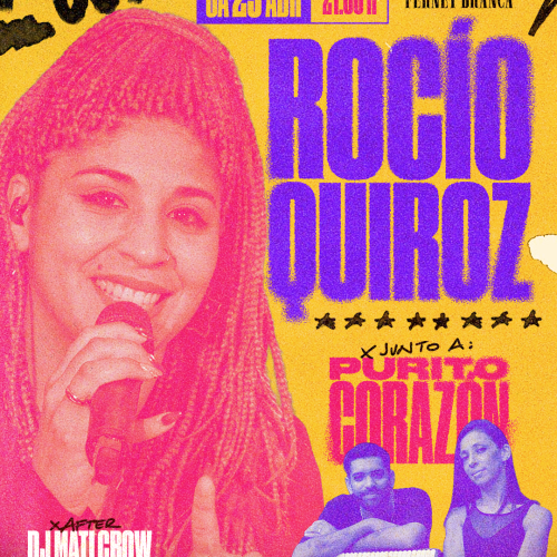 Rocío Quiroz junto a Purito Corazón