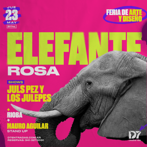 ELEFANTE ROSA. Show de Juls Pez y los Julepes